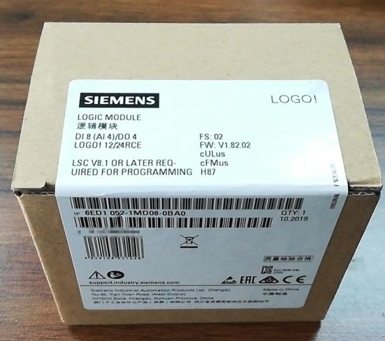 Siemens 6ED1052-1MD08-0ba0 Logic Module for Programming
