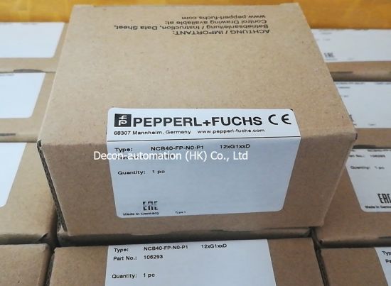 2-Wire Ncb Series Ncb40-Fp-N0-P1 Inductive Sensor of Pepperl & Fuchs