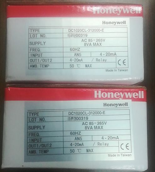 Honeywell DC 1000-Series Temperature/Process Controllers