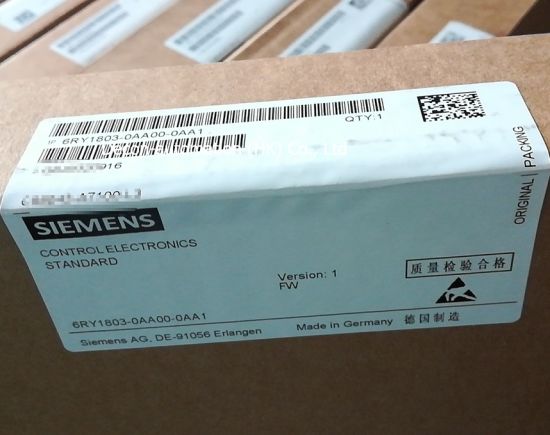 Original Siemens Spare Part 6ry1803-0AA00-0AA1